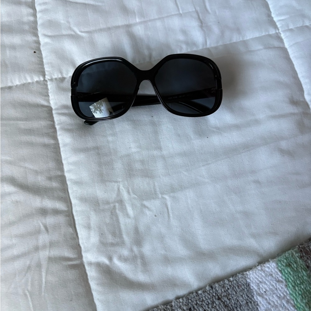 Versace Black Oversized Sunglasses Classic Design